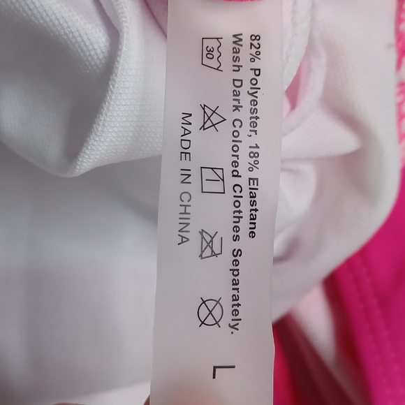 Yonique Women's Monokini One Piece Bathing Suit Size Large (12-14) NWOT - Picture 10 of 11